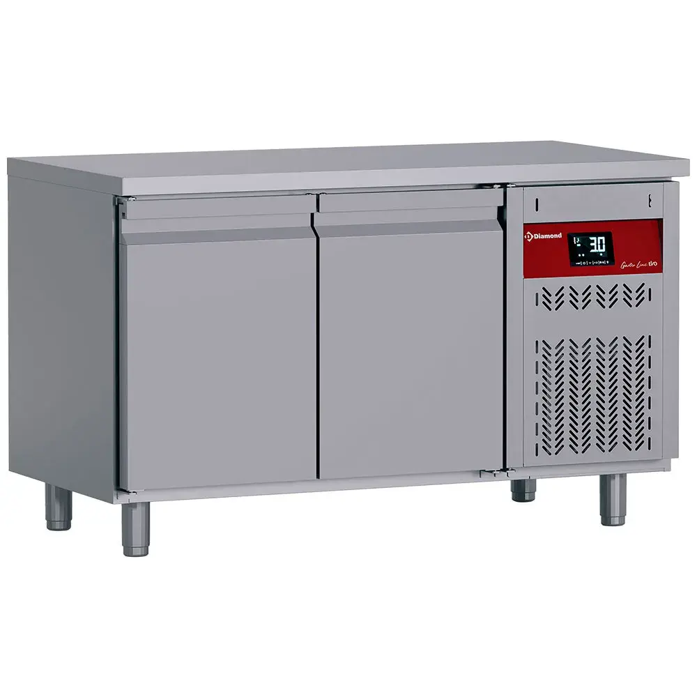 Ventilated refrigerated table, 2 doors GN 1/1, 260 Lit. - Main Image