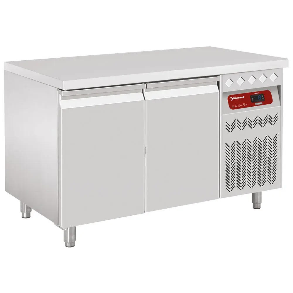 Ventilated refrigerated table, 2 doors GN 1/1, 260 Lit. - Main Image