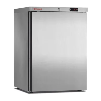 Ventilated refrigerator, 150 liters. stainless steel - Main Image