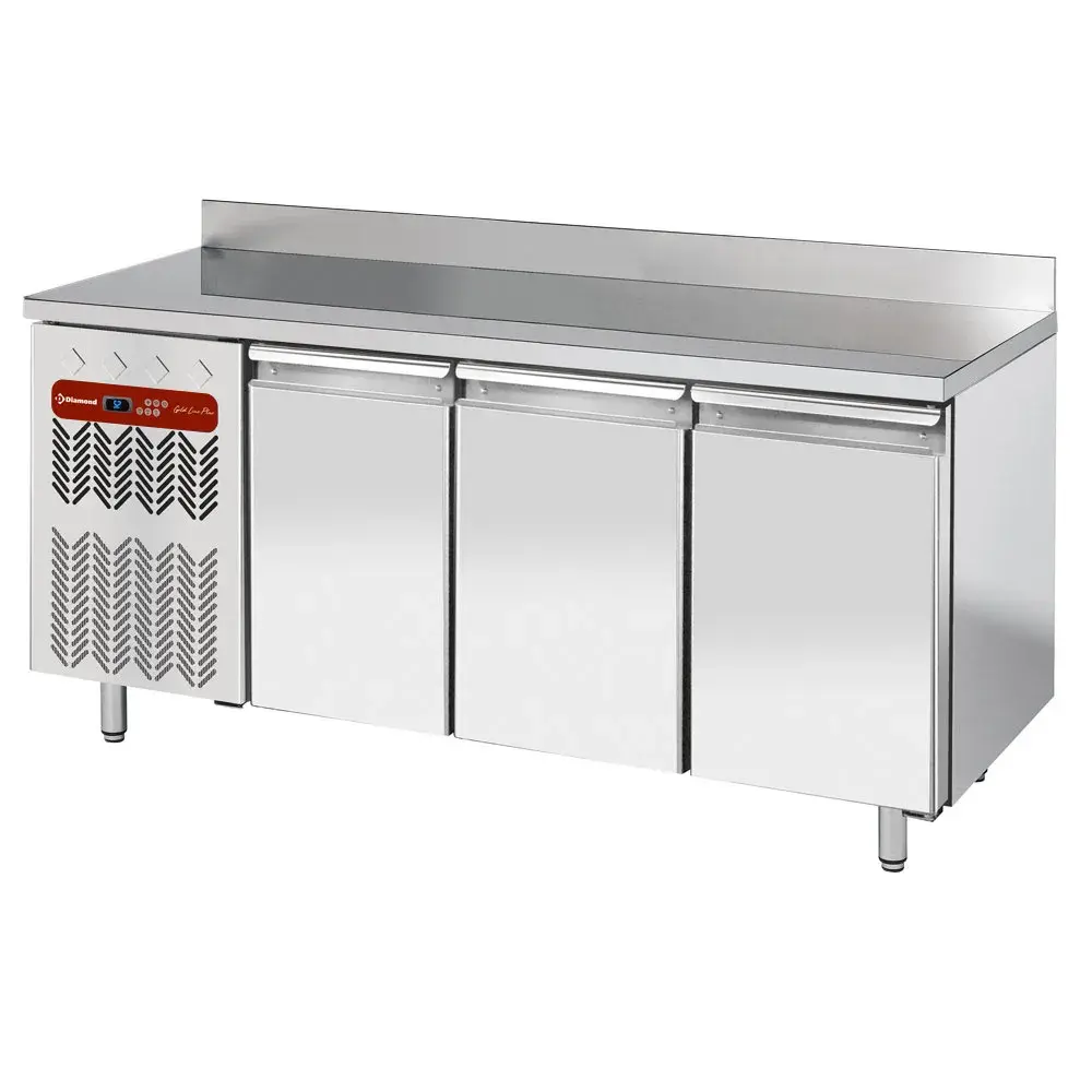 Ventilated "wall" cooling table, 3 doors GN 1/1, 405 Lit. group on the left - Main Image