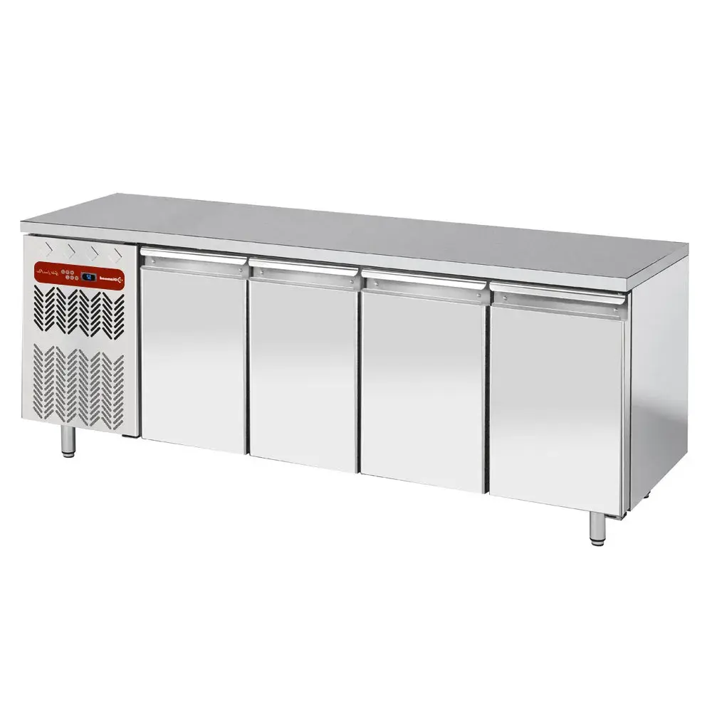 Ventilated "wall" cooling table, 4 doors GN 1/1, group on the left - Main Image