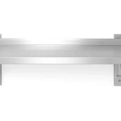 Verstelbare enkele wandplank met 2 beugels - Main Image