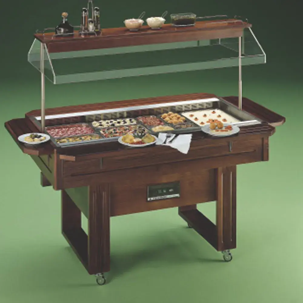 Vitroceramic buffet capacity 4 GN 1/1 - Main Image