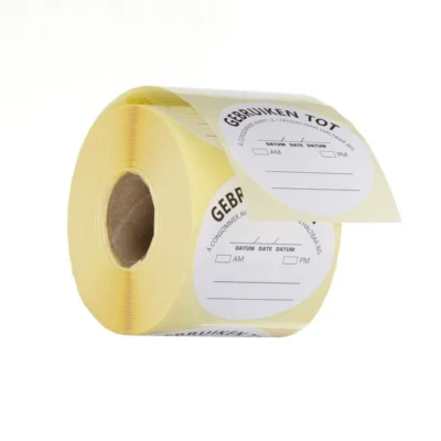 Voedselveiligheidsstickers, multifunctioneel, eenvoudig verwijderbaar, “GEBRUIKEN TOT” - Main Image