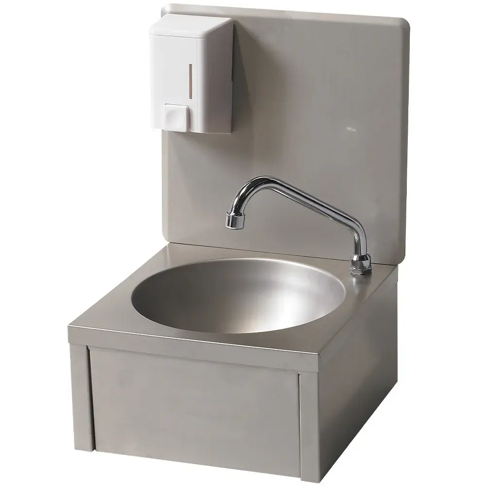 Wall hand sink with soap dispenser 500ml - Main Image