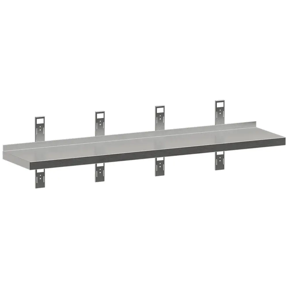 Wall shelf with 4 brackets and 4 uprights - Main Image