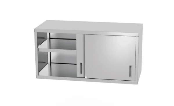 Wandkast – gelast, met schuifdeuren