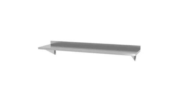 Wandplank, met 2 beugels