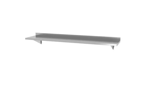 Wandplank, met 2 beugels