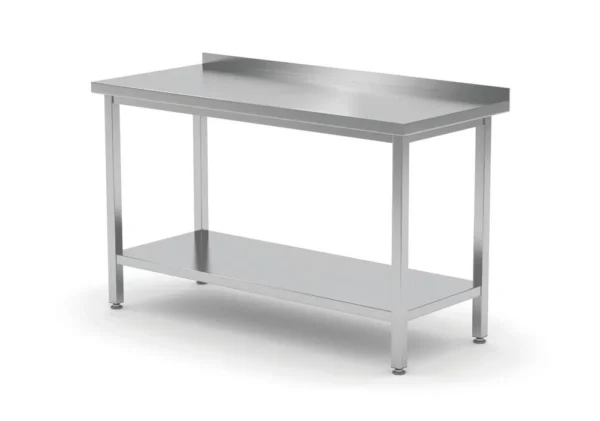Wandtafel met plank – geschroefd, diepte 600 mm