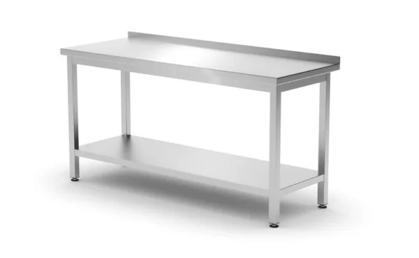 Wandtafel met plank – geschroefd, diepte 600 mm