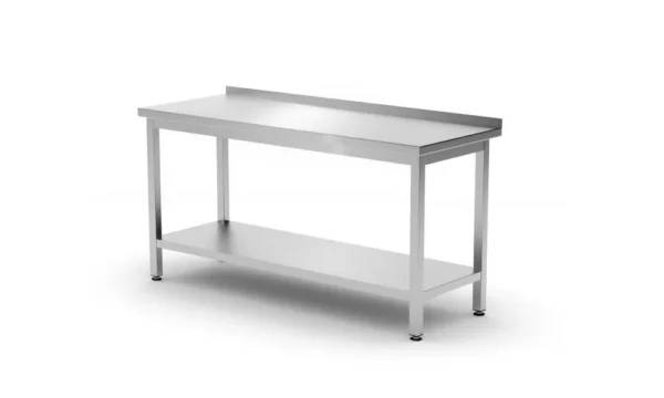 Wandtafel met plank – geschroefd, diepte 600 mm