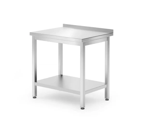 Wandtafel met plank – geschroefd, diepte 600 mm