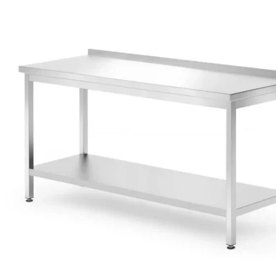 Wandtafel met plank – geschroefd, diepte 700 mm - Main Image