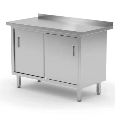 Wandtafelkast met schuifdeuren - gelast - Main Image