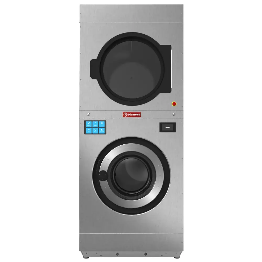 Washing machine with super spin-drying 11 kg (electric) + rotary dryer 11 kg (gas) TOUCH SCREEN - Main Image