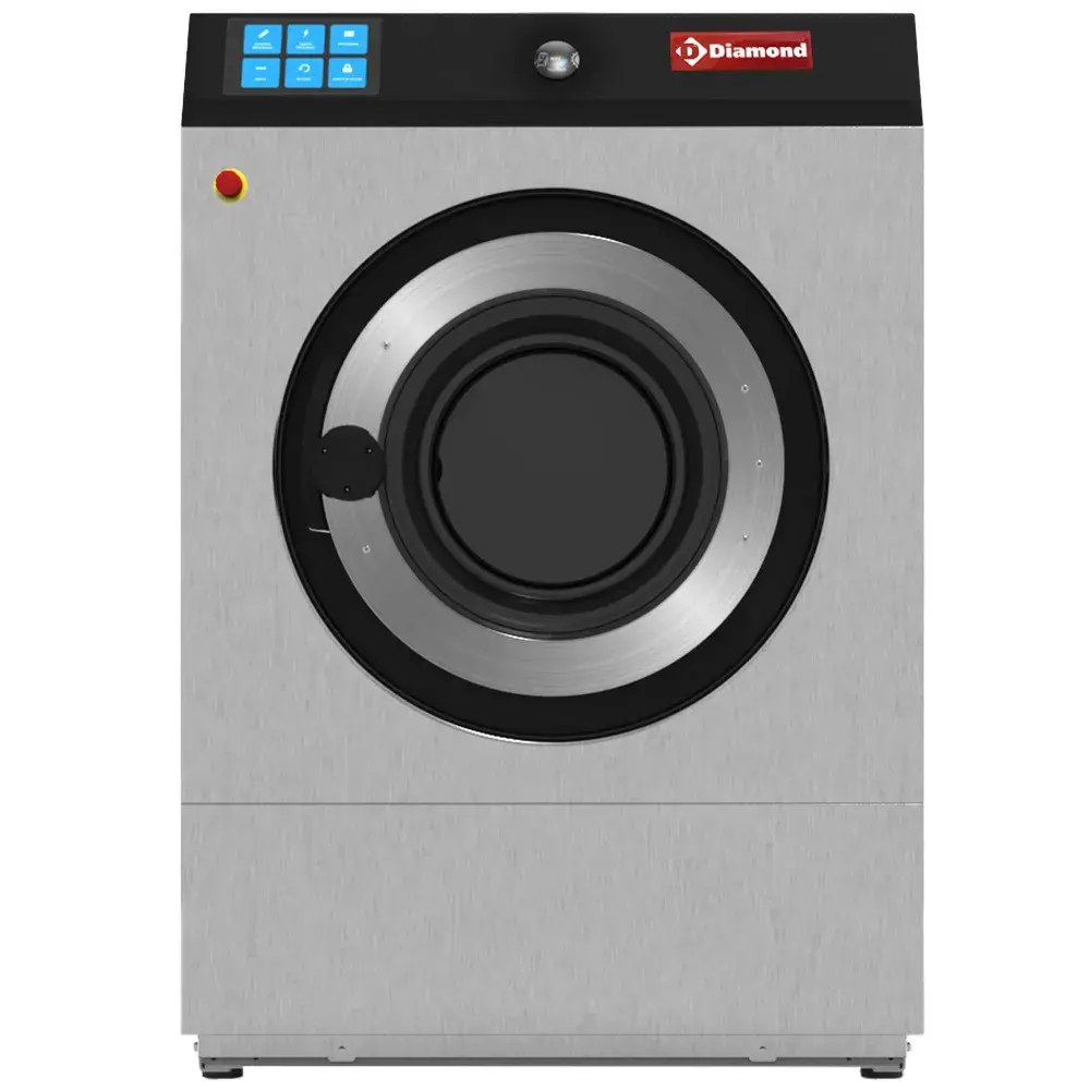 Washing machine with super spin-drying, 18 kg "stainless steel" - Main Image