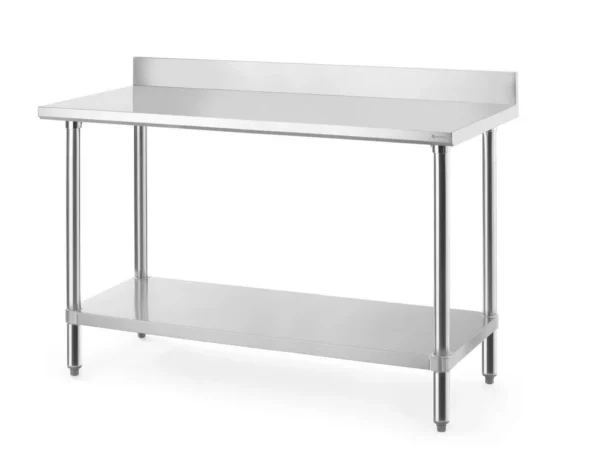 Werktafel met spatrand