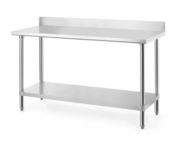 Werktafel met spatrand