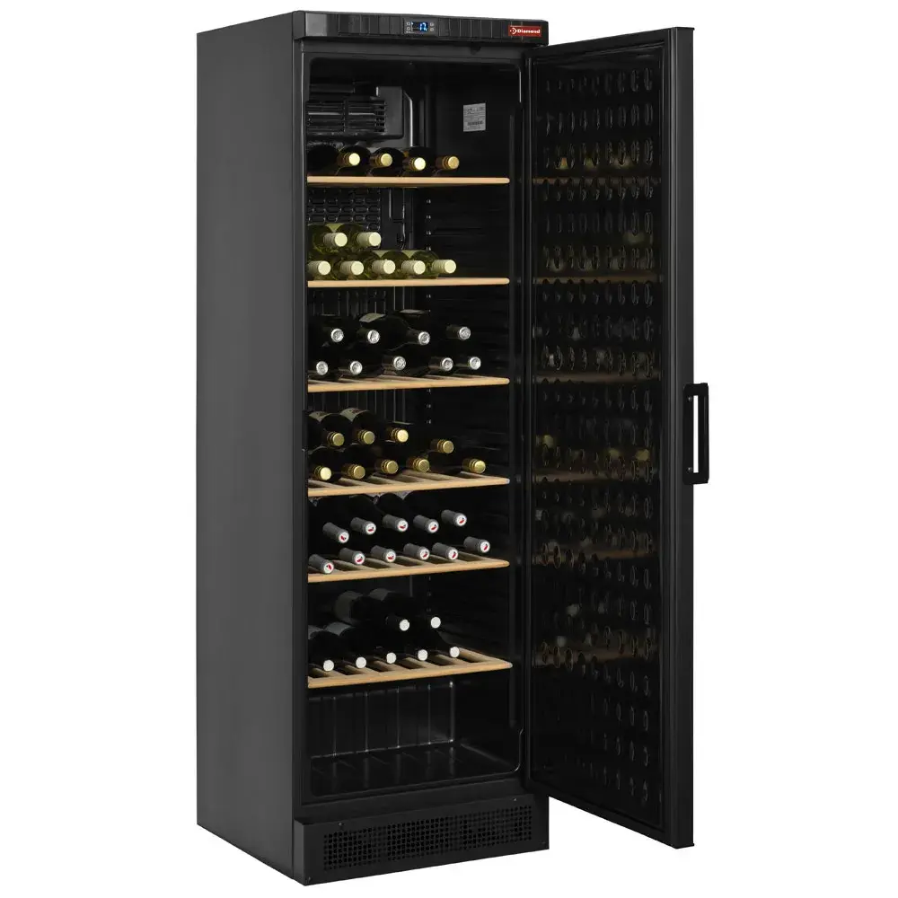 Wine board, ventilated, 380 liters, BLACK - Main Image