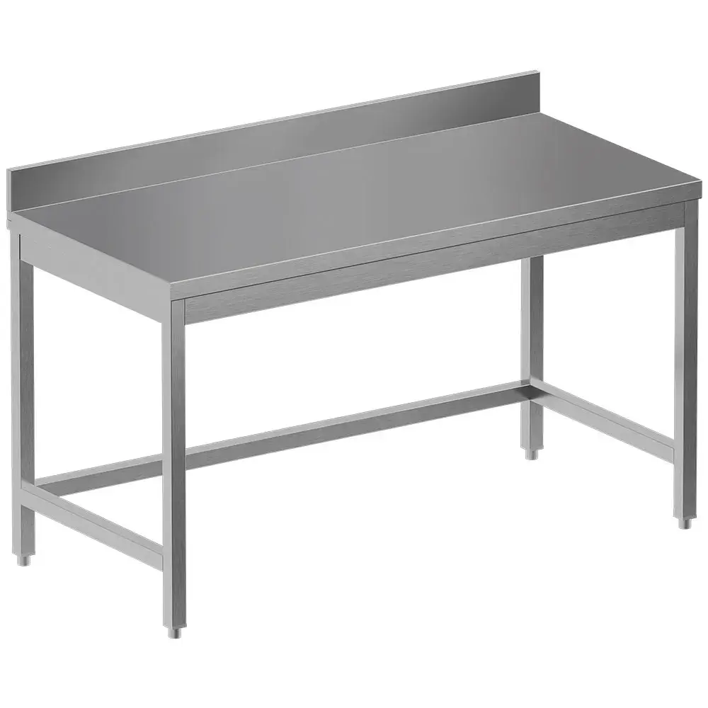 Work table without undershelf + rear edge - Main Image