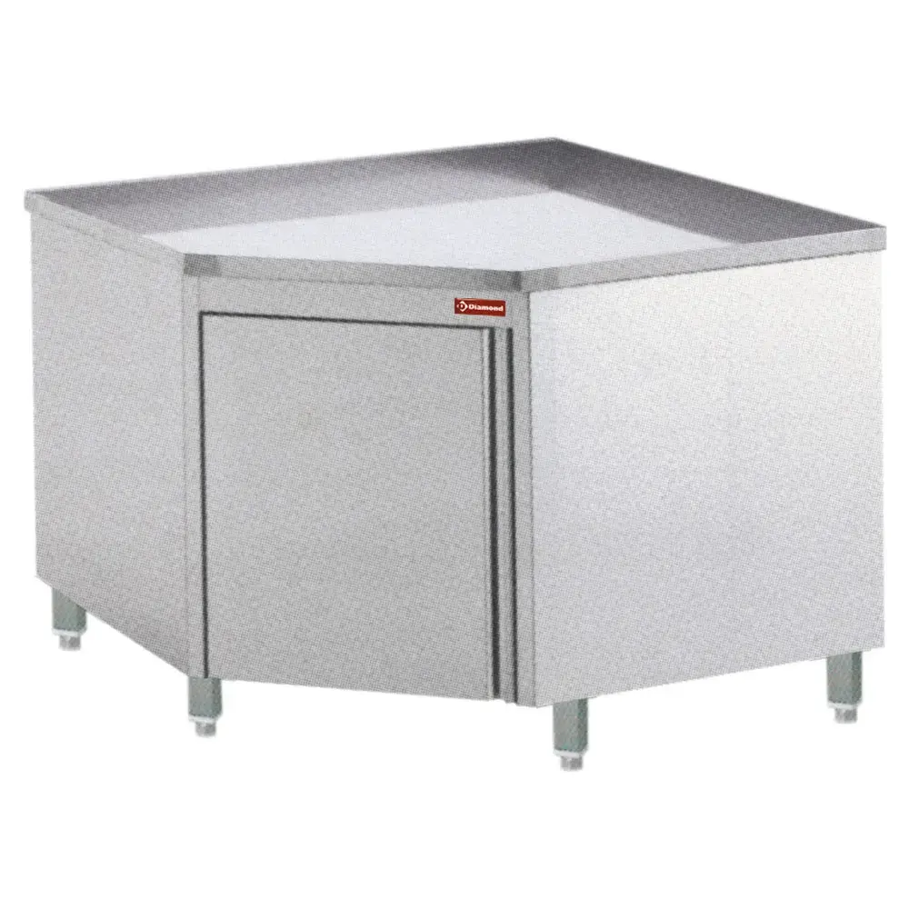 Working table on cupboard with angle 90° - Main Image